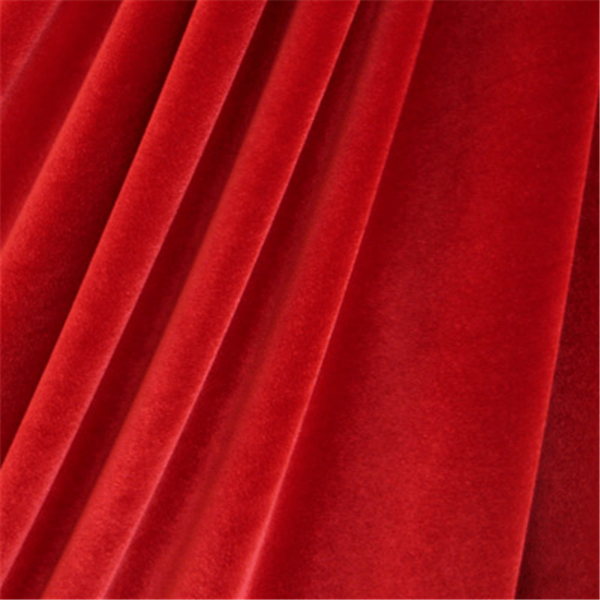Red Stretch Velvet Bolt SHSV034