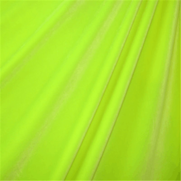 Neon Yellow Stretch Velvet Bolt SHSV041
