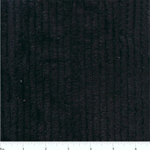 Black Cotton Chenille