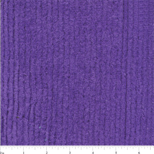 Purple Cotton Chenille