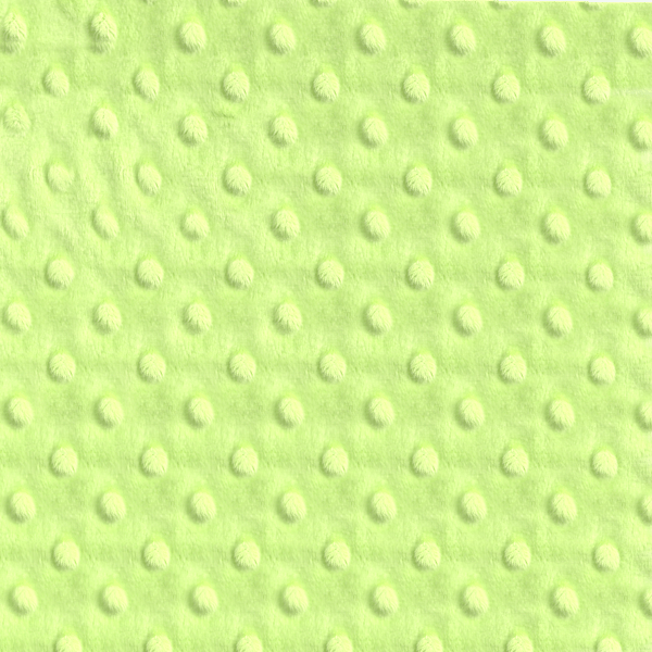Lime Minky Dot Bolt VF402
