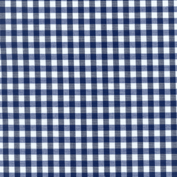 Navy 1/4 Inch Gingham Bolt GC1405