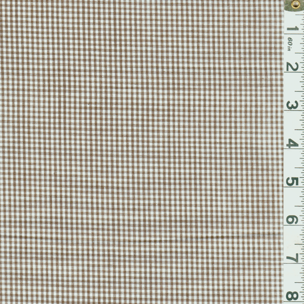 Brown 1/16 Inch Gingham Bolt GC1610