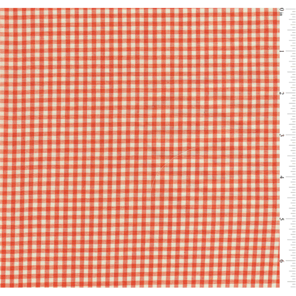 Orange 1/8 Inch Gingham Bolt GC1809