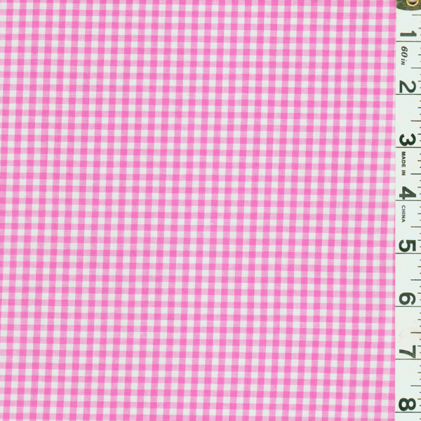 Fuschia 1/8 Inch Gingham Bolt GC1819