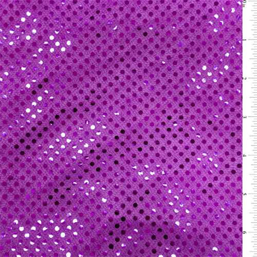 Purple Sequin Knit Bolt