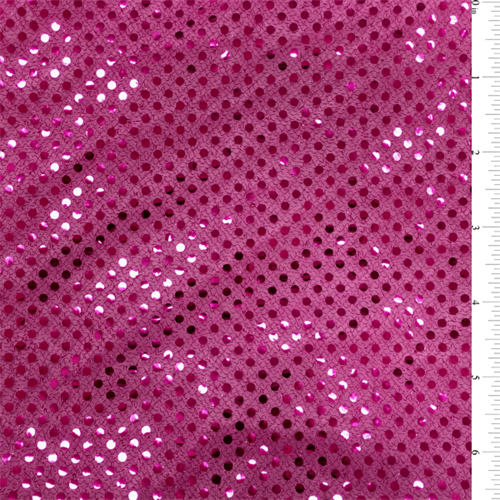 Fuschia Sequin Knit Bolt