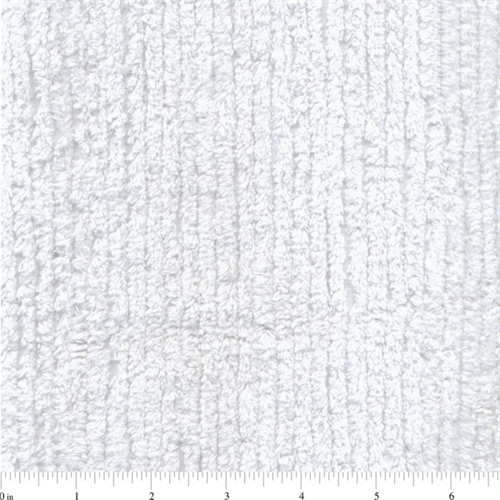 White Cotton Chenille Bolt