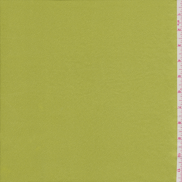 Lime Green Crepe Back Satin