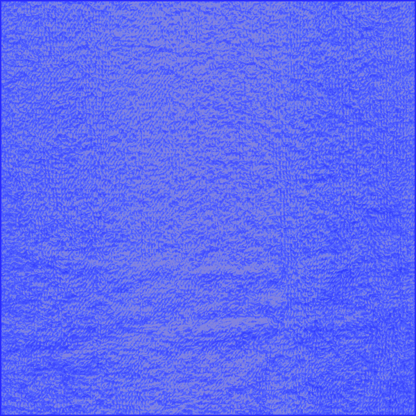 Star Blue Terry Velour Bolt