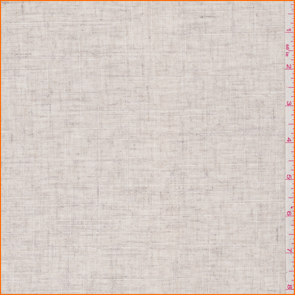 Oatmeal Brown Linen Look 25709 Fashion Fabrics