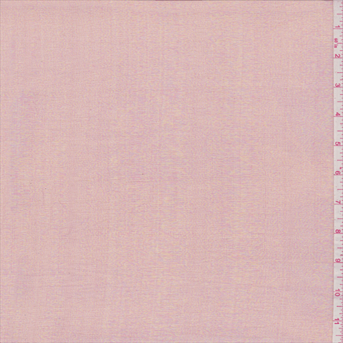Rose Gold Metallic Silk Organza