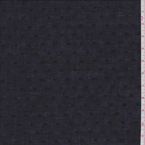 Black Dotted Swiss Lawn