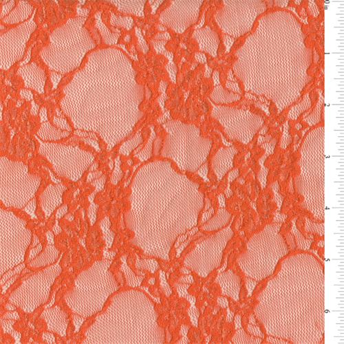 Orange Stretch Lace Bolt