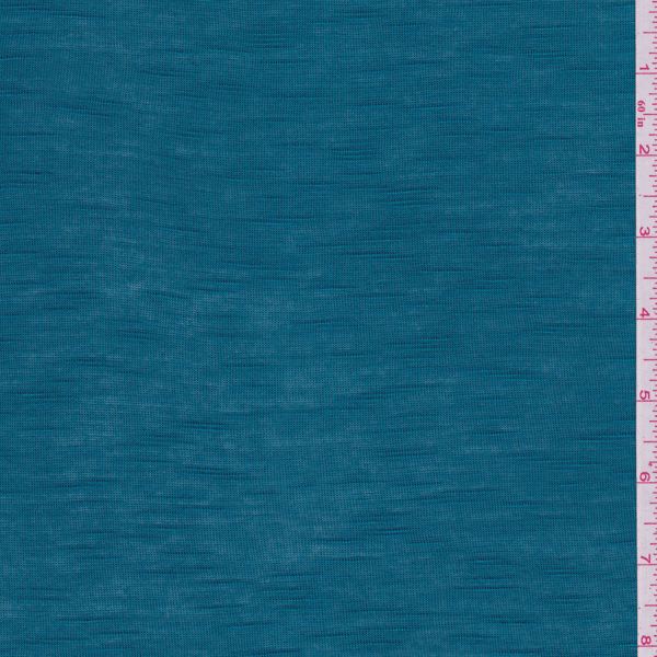 Peacock Blue Jersey Knit - 26385 | Fashion Fabrics