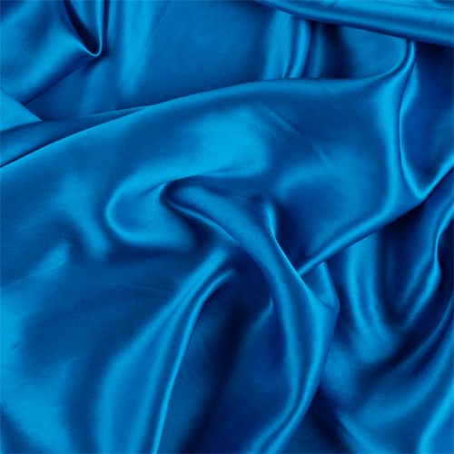 Periwinkle Blue Silk Charmeuse Fabric