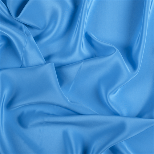 Turquoise Silk Crepe de Chine