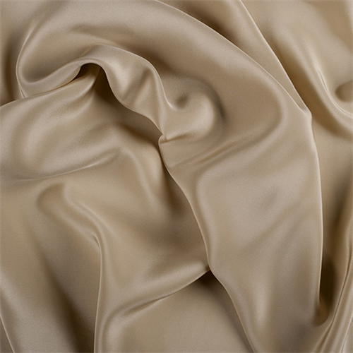 Gold Silk Crepe de Chine
