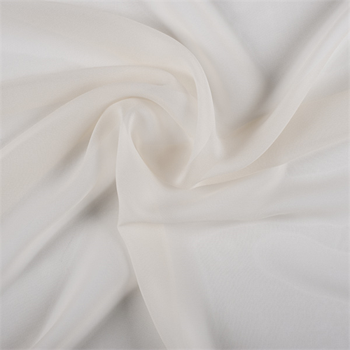 Soft Yellow Silk Chiffon