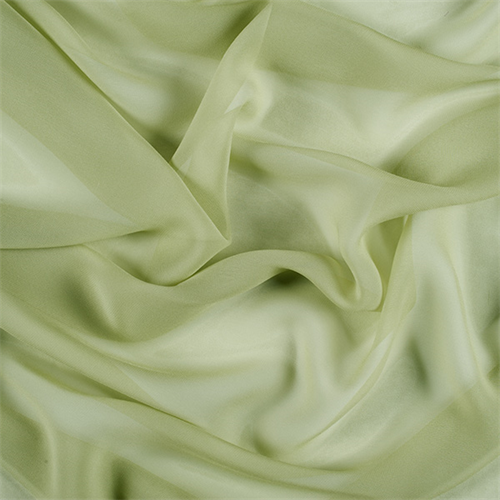 Celery Silk Chiffon