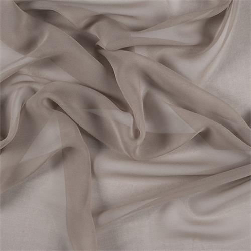 Bronze Silk Chiffon
