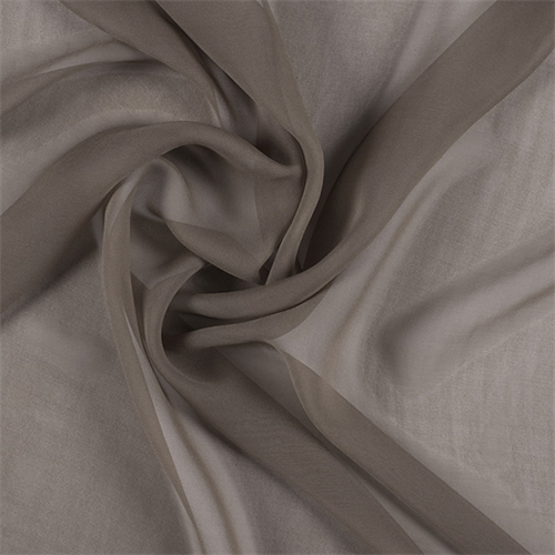 Latte Silk Chiffon