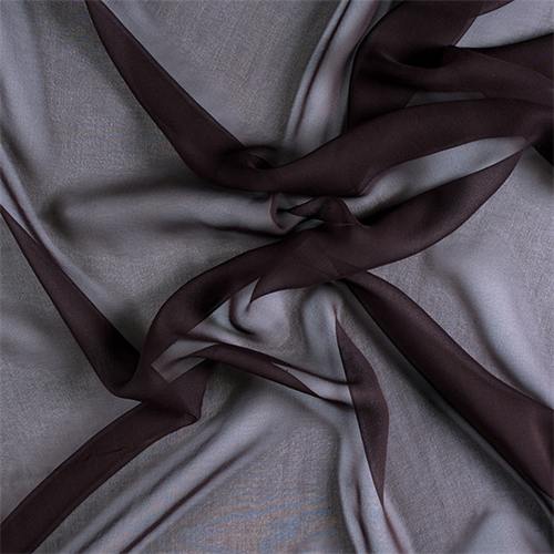 Espresso Silk Chiffon