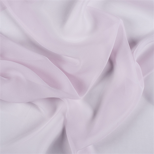 Light Orchid Wide Silk Chiffon