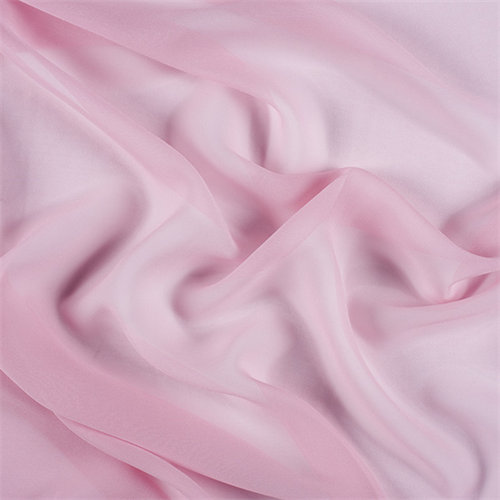 Bubble Gum Wide Silk Chiffon