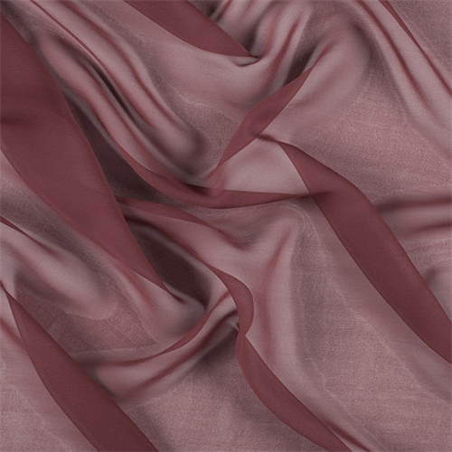 Copper Wide Silk Chiffon