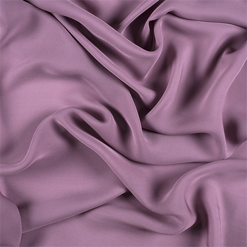 Mauve Silk Double Georgette