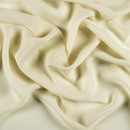 Pale Green Silk Double Georgette