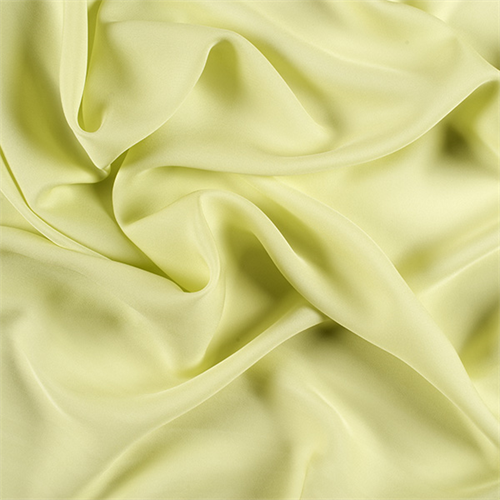 Light Lime Silk Double Georgette