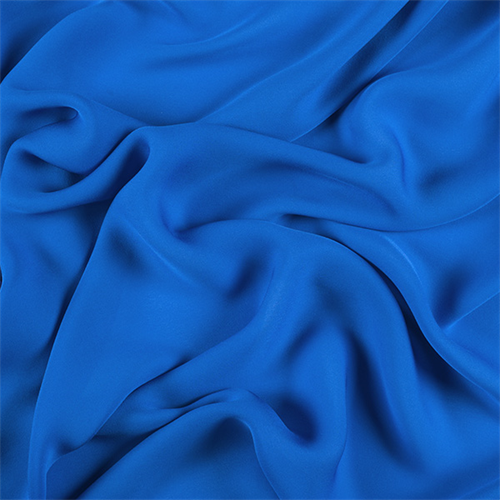 Sapphire Silk Double Georgette