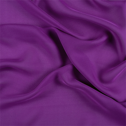 Grape Silk Double Georgette
