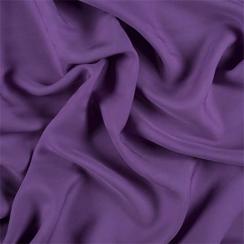 Violet Silk Double Georgette