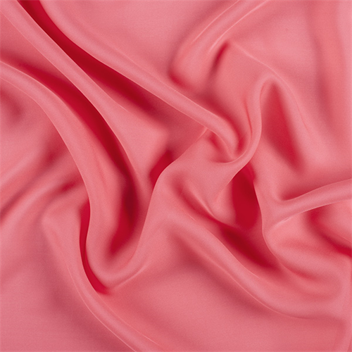 Coral Silk Double Georgette