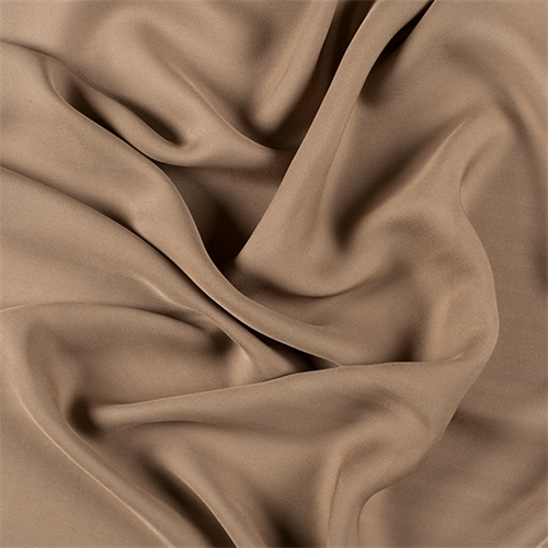 Mocha Silk Double Georgette