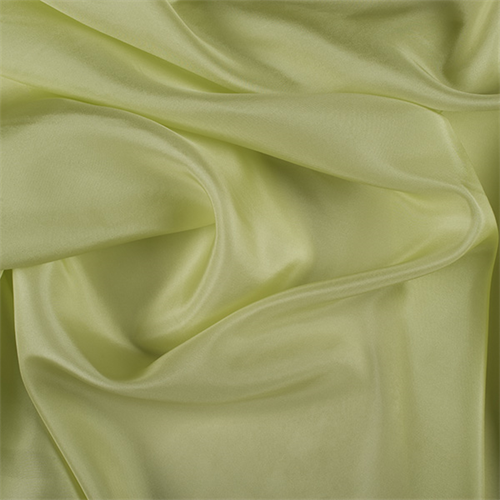 Light Lime Silk Habotai