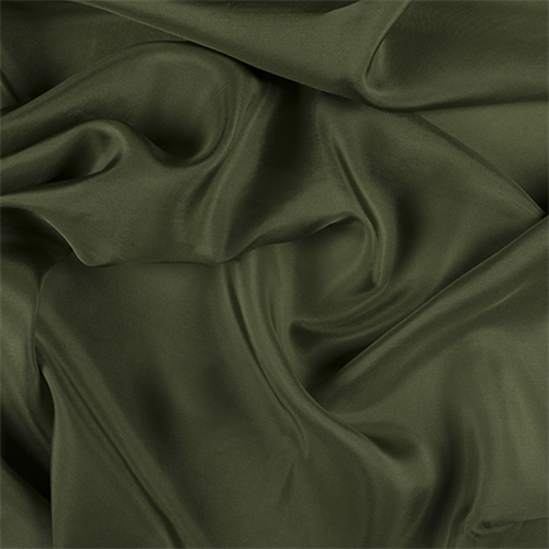 Grass Green Silk Habotai