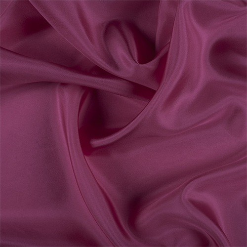 Fuschia Silk Habotai