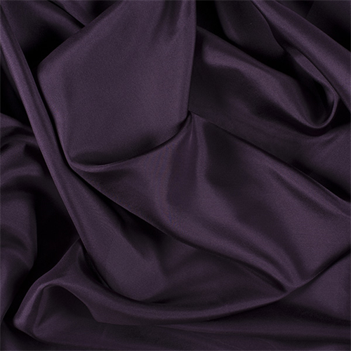 Eggplant Silk Habotai