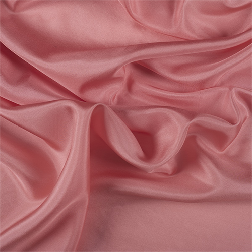 Coral Orange Silk Habotai