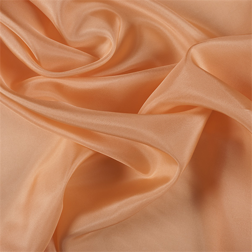 Light Orange Silk Habotai