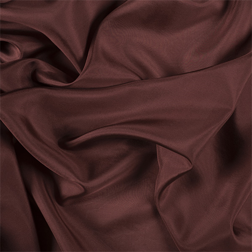 Rust Silk Habotai