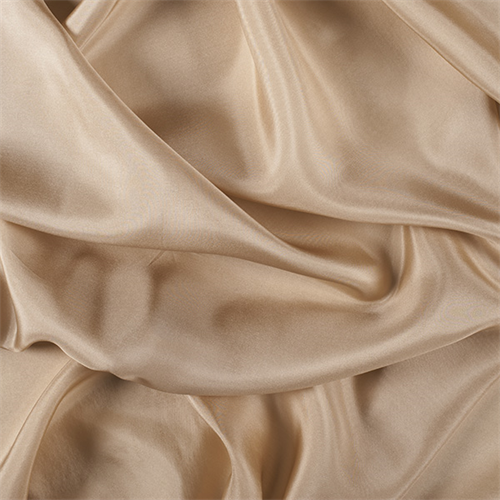 Golden Tan Silk Habotai