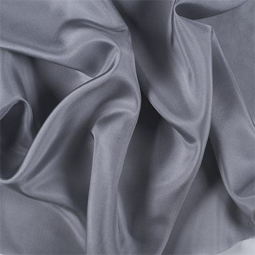 Silver Gray Silk Habotai