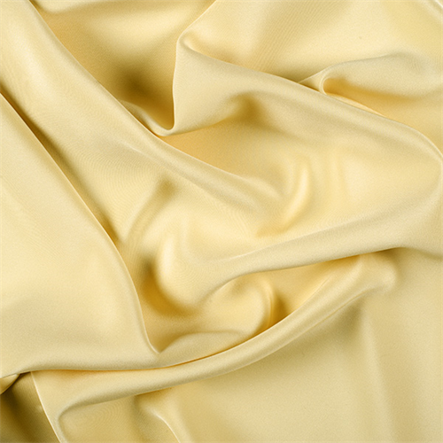 Yellow 4 Ply Silk Crepe