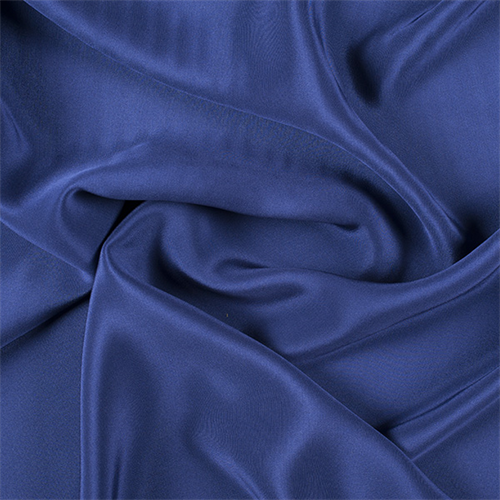 Dark Blue 4 Ply Silk Crepe