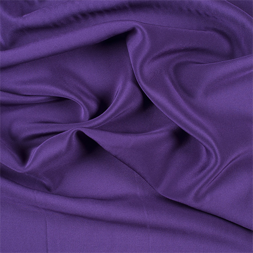 Purple 4 Ply Silk Crepe